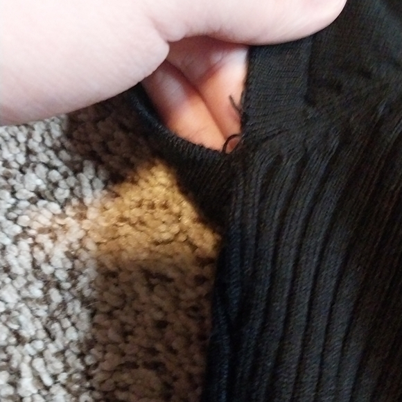 Belldini Stretch Knit Eyelet Bling Rhinstone Y2k 90s Top 2000s Vintage Punk - Picture 7 of 9